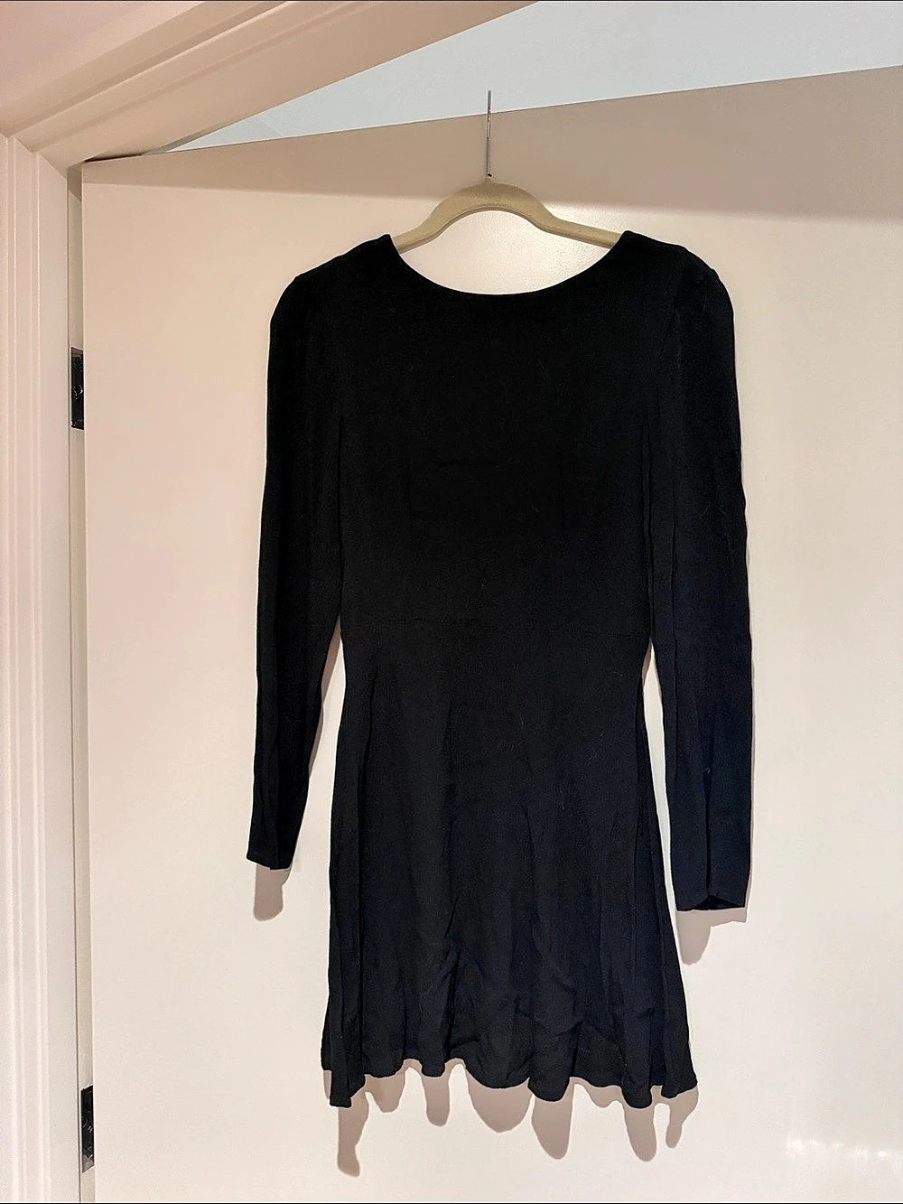 The Fifth Label Black Long Sleeve Mini Dress Size Small